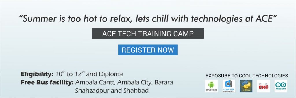 Ace Tech Training Camp
