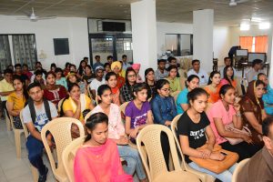 Participants attending the event