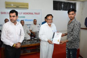 Cerificates given to the participants 8