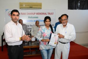 Cerificates given to the participants 12