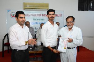 Cerificates given to the participants 16