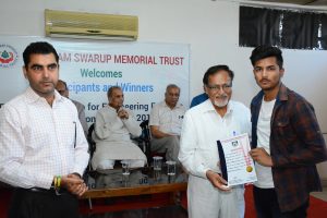 Cerificates given to the participants 23