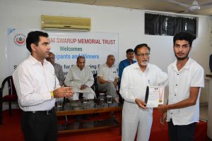 Cerificates given to the participants 25