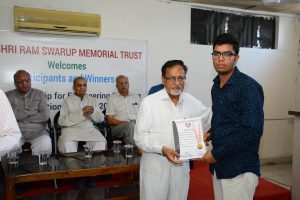 Cerificates given to the participants 34