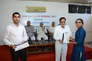 Cerificates given to the participants 38