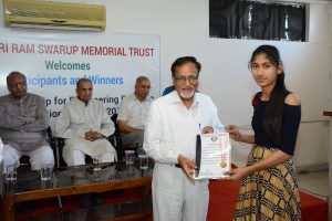 Cerificates given to the participants 40