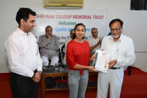 Cerificates given to the participants 52